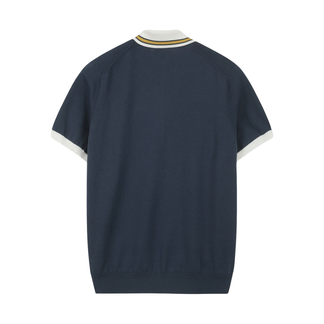 브룩스브라더스 배색 폴로 스웨터 인디고(BrooksBrothers Color Block Polo Sweater Indigo) - 2