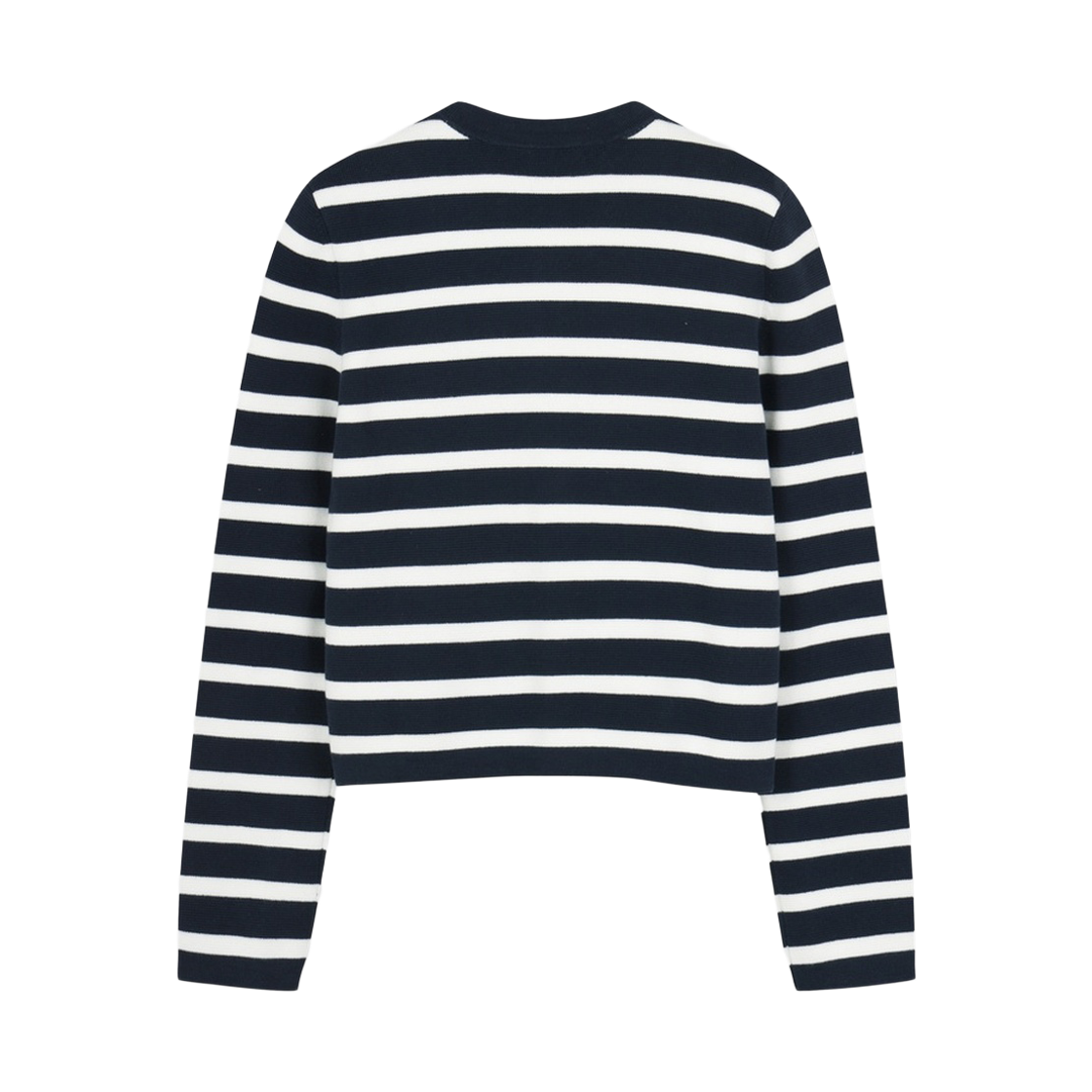 브룩스브라더스 여성 스트라이프 크롭 가디건 네이비(BrooksBrothers Women's Stripe Crop Cardigan Navy) - 2