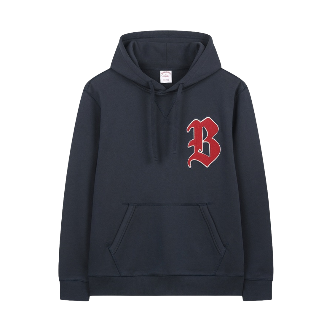 BBNHMBG101QGS BrooksBrothers B Symbol Hoodie Navy