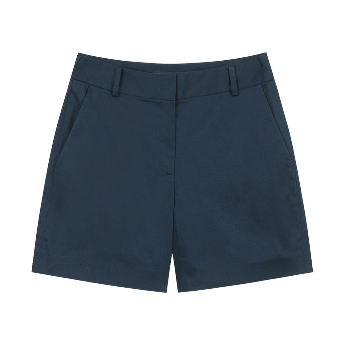 BBPSWF8782QGM BrooksBrothers Women's Cotton Shorts Navy