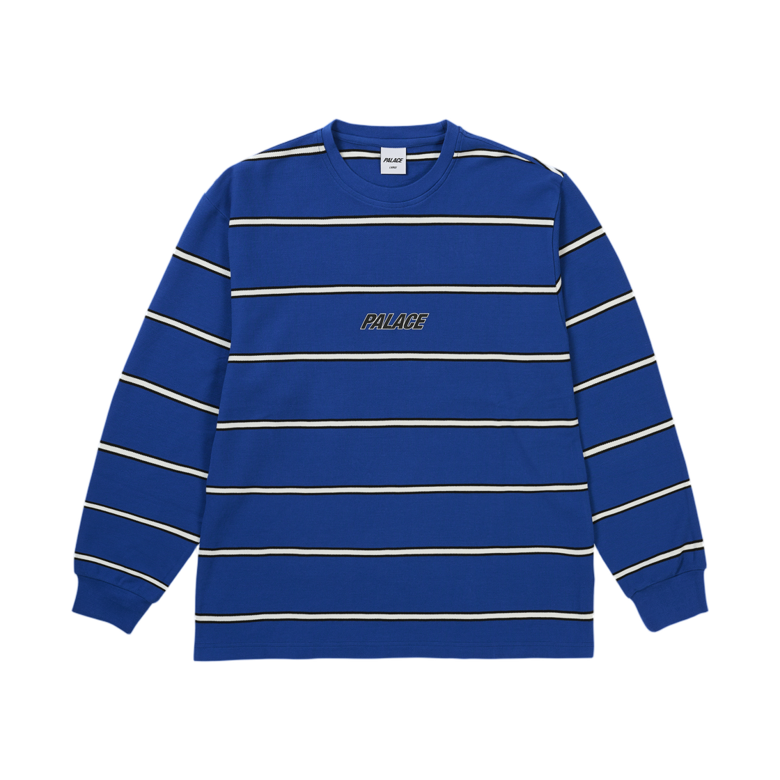 - Palace Duo Stripe Longsleeve Classy Blue - 26FW