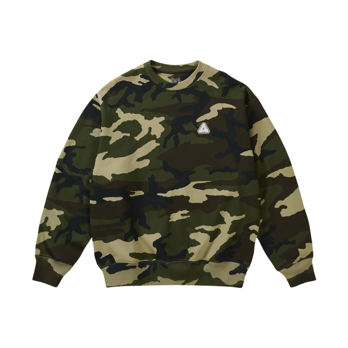 - Palace Sofar Crew Woodland Camo - 26FW