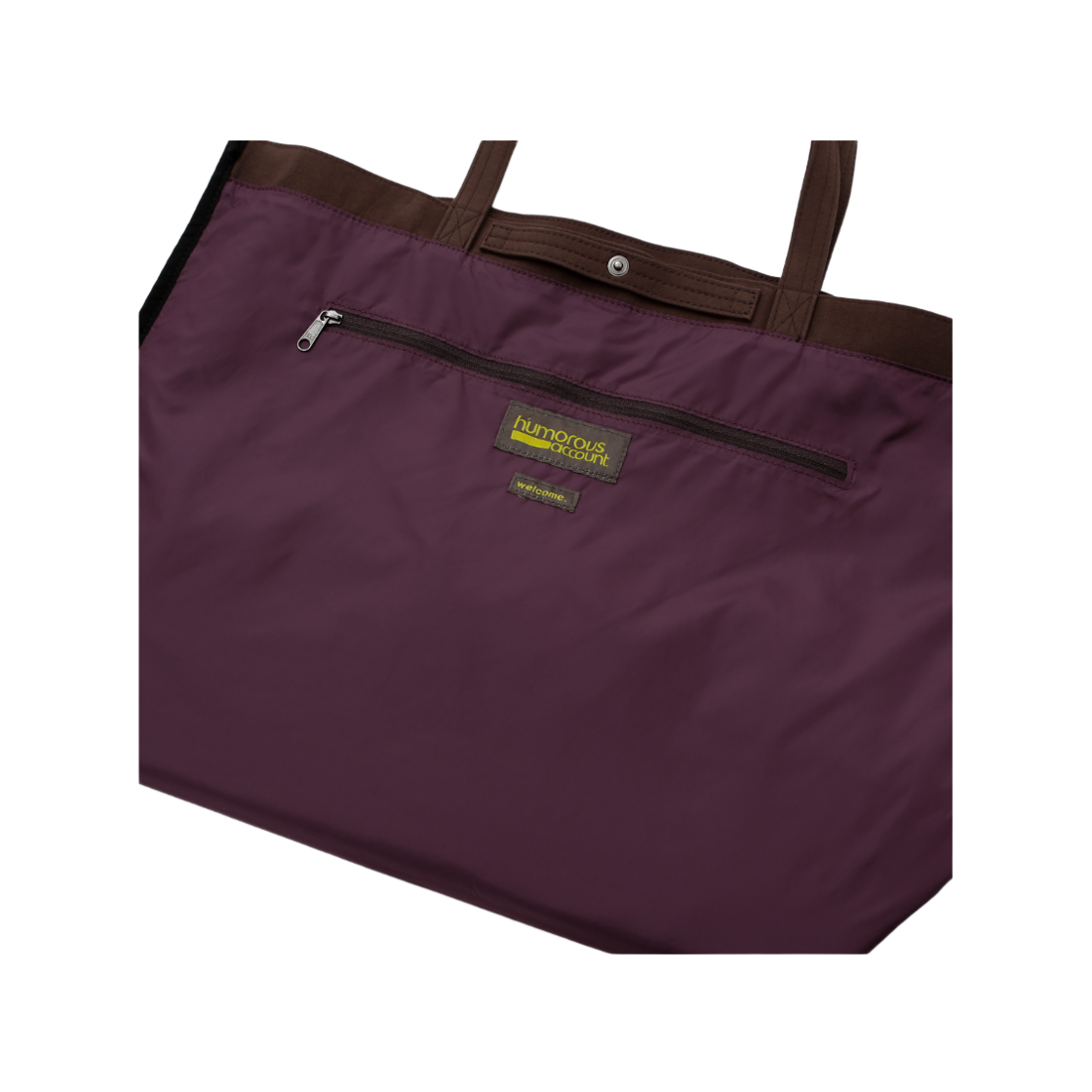 휴머러스 어카운트 Iwi 토드백 브라운(humorous account Iwi Tote Bag Brown) - 3