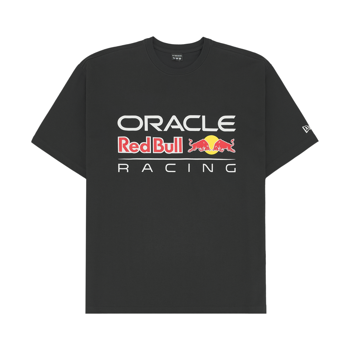15170220 New Era x Oracle Red Bull Racing Logo T-Shirt Dark Grey