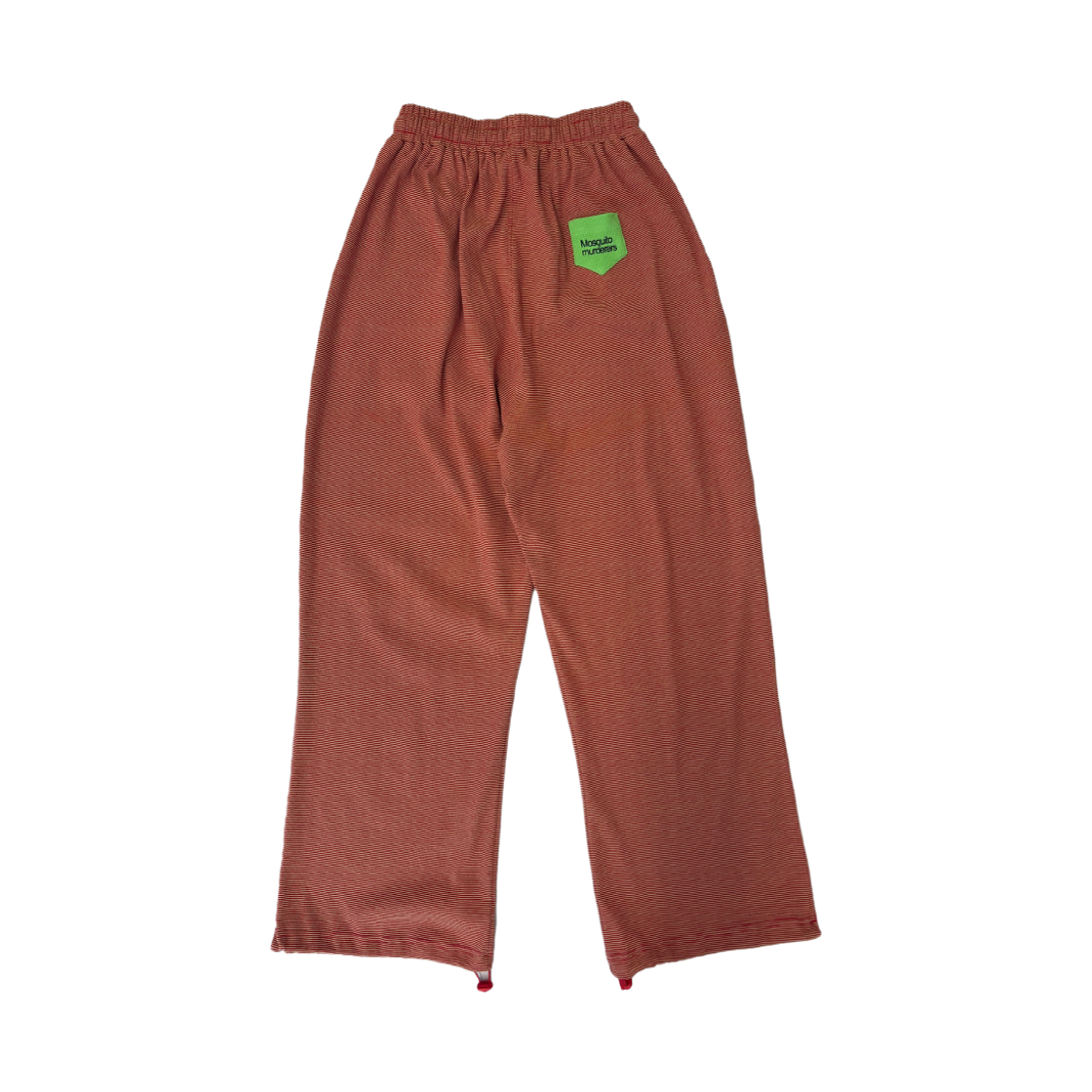 모스키토 머더러스 포켓 와이드 팬츠 레드 옐로우(Mosquito Murderers Pocket Wide Pants Red/Yellow) - 2