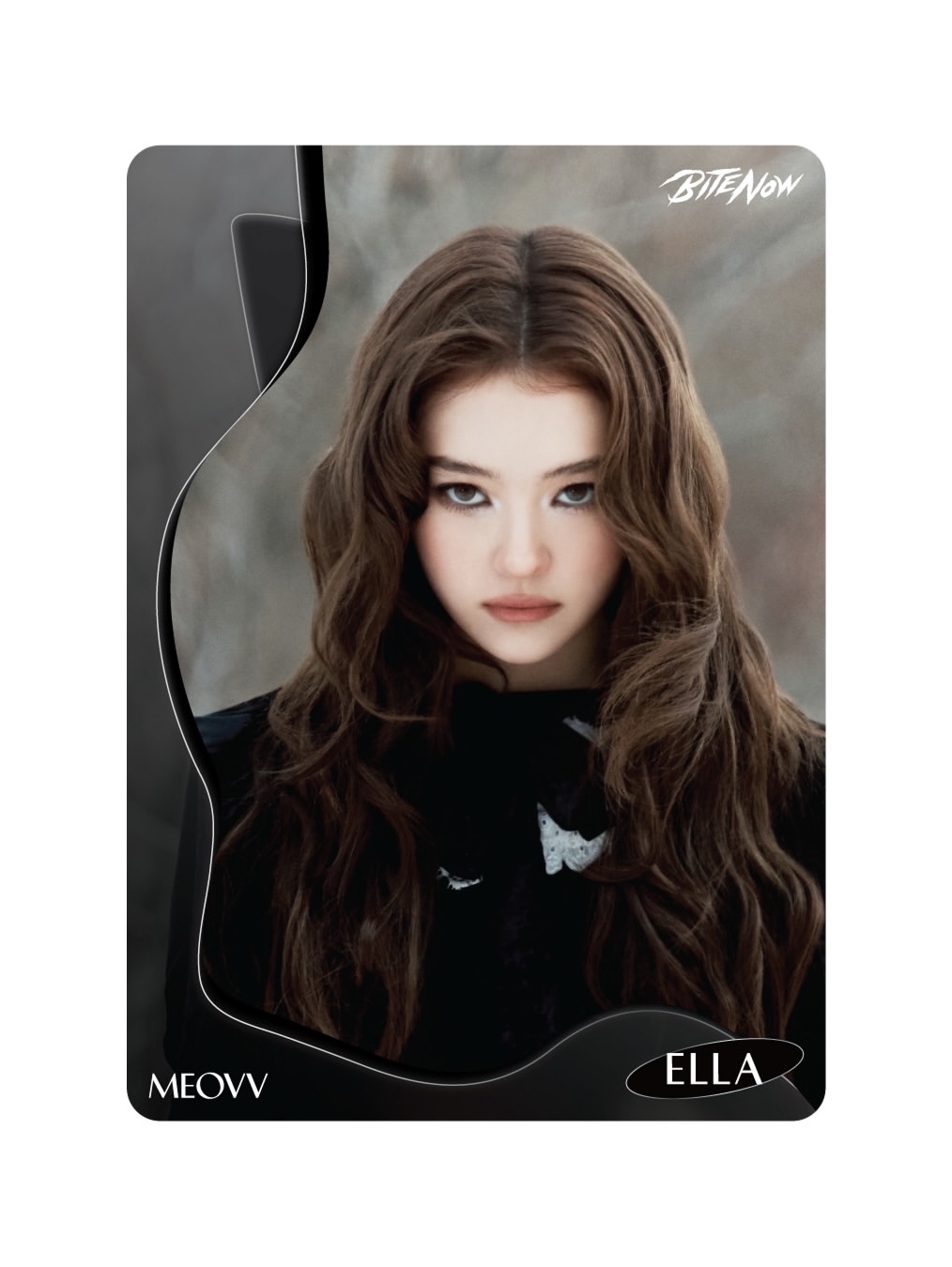 MEOVV TELECA COLLECTION CARD, MEOVV TELECA LIMITED EDITION 착용 스타일 - 2