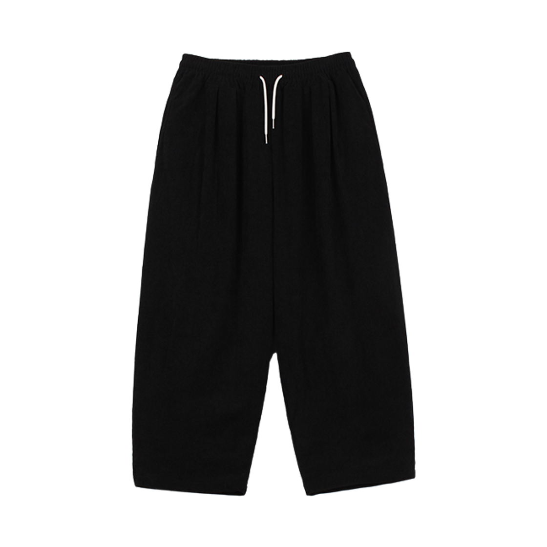 지크립 코듀로이 밴딩 투턱 와이드 팬츠 블랙(GCLIP Corduroy Banding Double-Pleat Wide Pants Black)