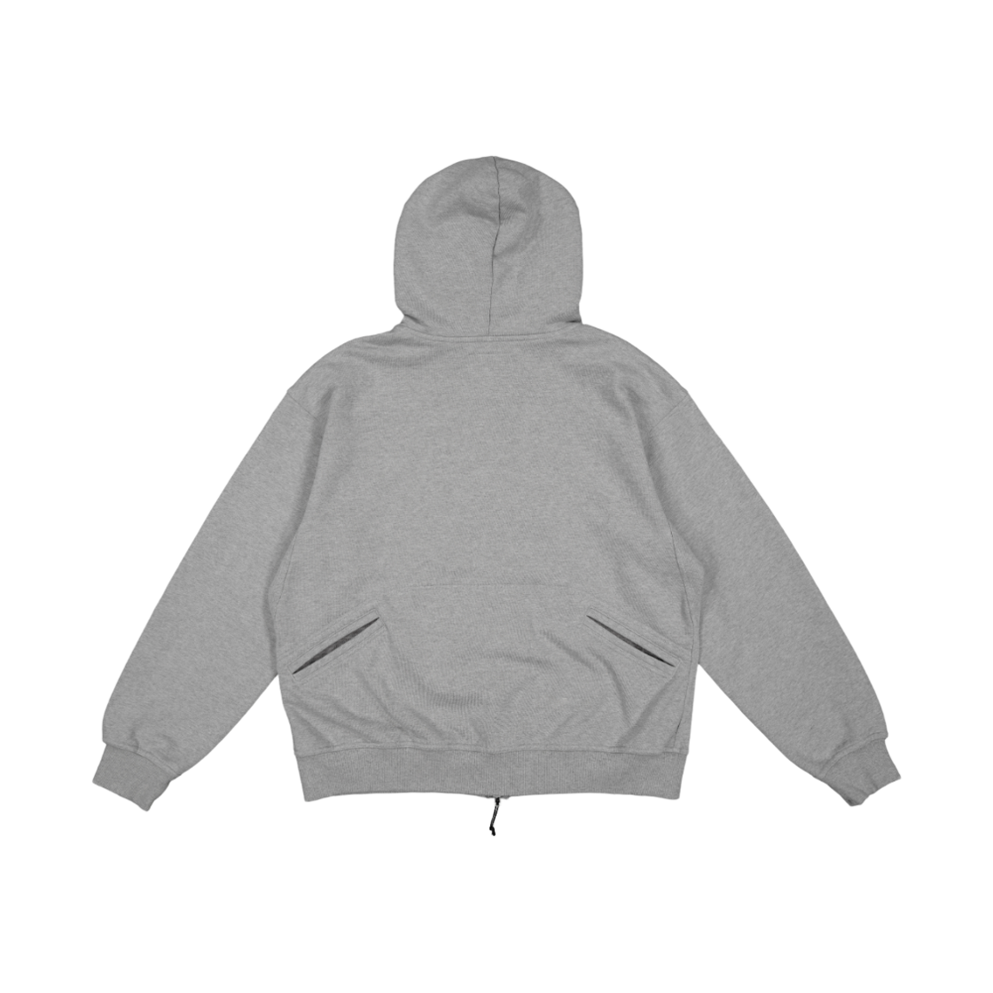 휴머러스 어카운트 써멀 집업 후드 멜란지 그레이(humorous account Thermal Zip-Up Hoodie Melange Gray) - 2