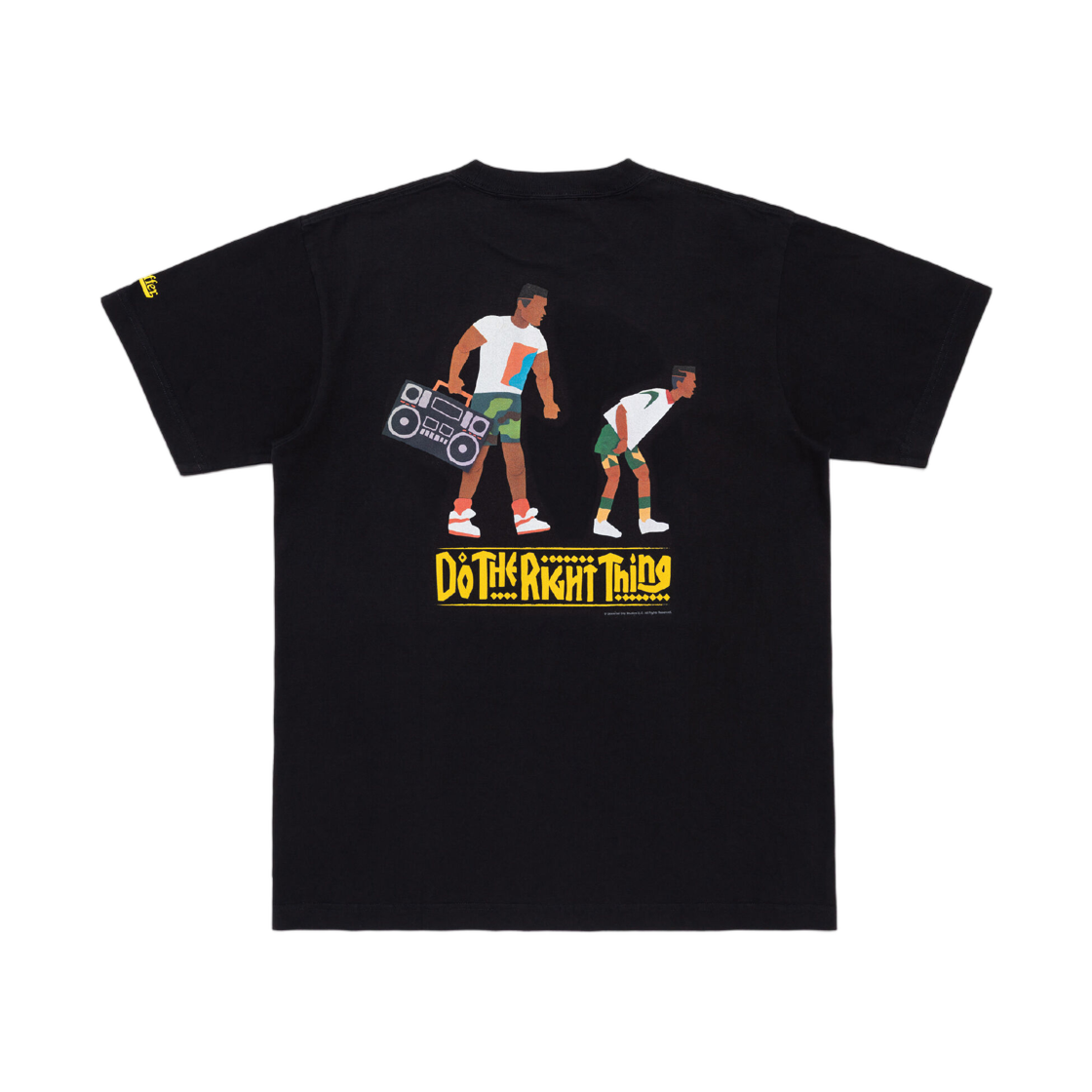 버퍼 두 더 라이트 띵 무키 티셔츠 블랙(Buffer Do The Right Thing Mookie T-Shirt Black) - 2