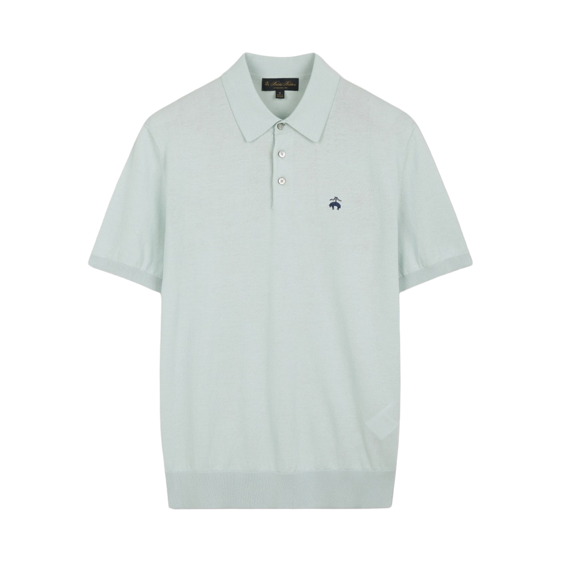 브룩스브라더스 온라인단독 코튼 폴로 반팔 스웨터 민트(BrooksBrothers Online Exclusive Cotton Polo Short Sleeve Sweater Mint)