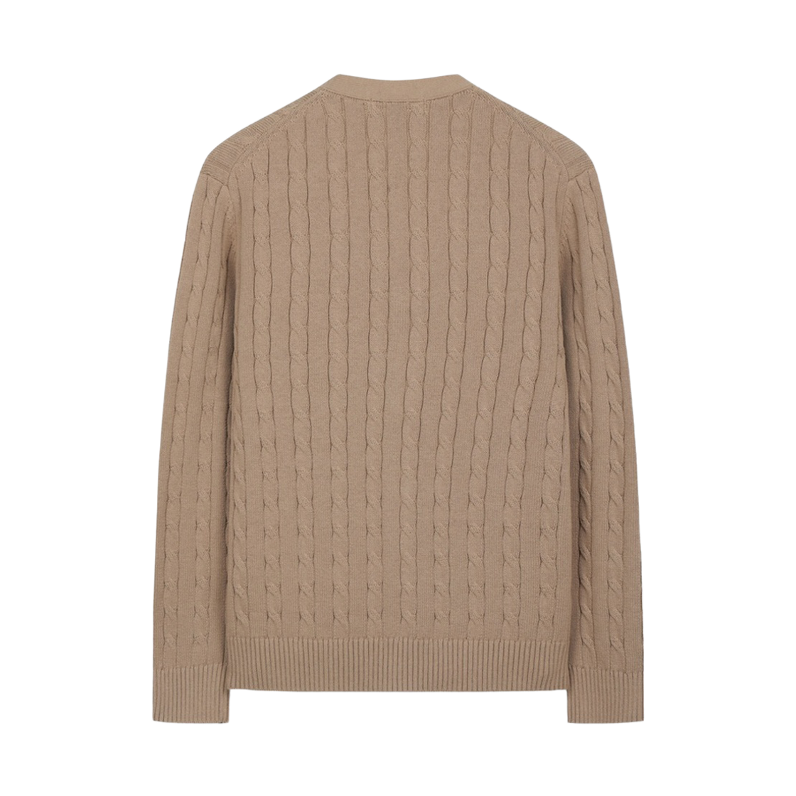 브룩스브라더스 코튼 케이블 가디건 베이지(BrooksBrothers Cotton Cable Cardigan Beige) - 2