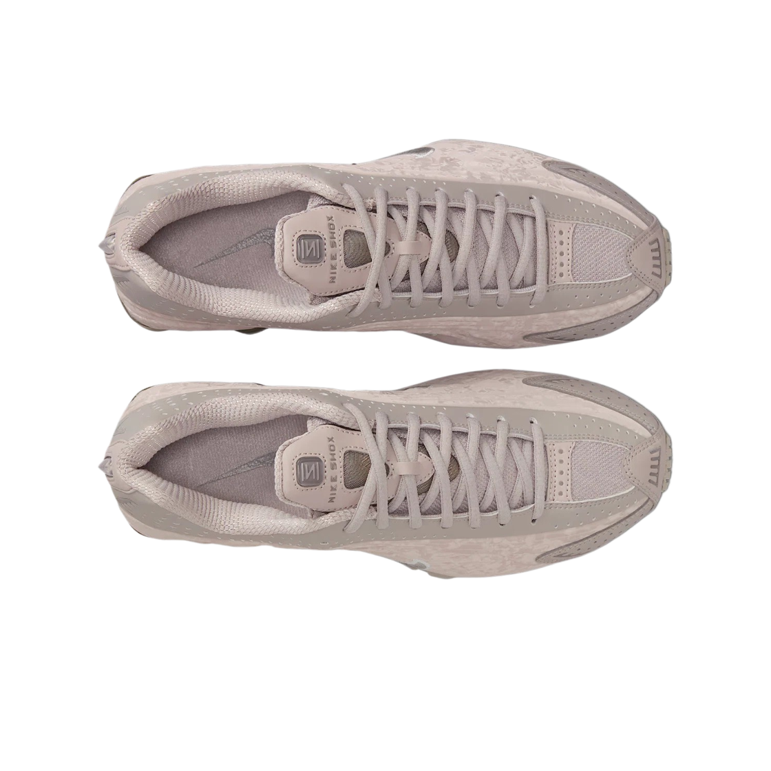 (W) 나이키 샥스 R4 컬리지 그레이 플랫 퓨터((W) Nike Shox R4 College Grey Flat Pewter) - 2