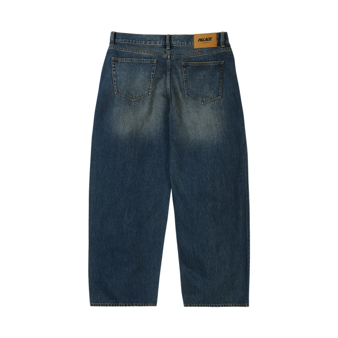 팔라스 P90 배기 진 다크 스톤워시 인디고 - 26FW(Palace P90 Baggy Jean Dark Stonewash Indigo - 26FW) - 2