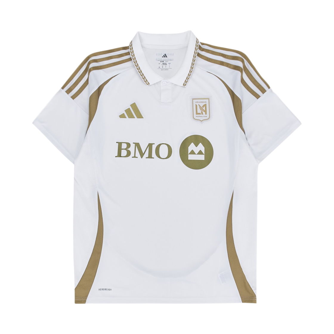 아디다스 LAFC 2025/26 어웨이 저지 화이트 - KR 사이즈 (논 마킹 버전)(Adidas LAFC 2025/26 Away Jersey White - KR Sizing (Non Marking Ver.)) - 1