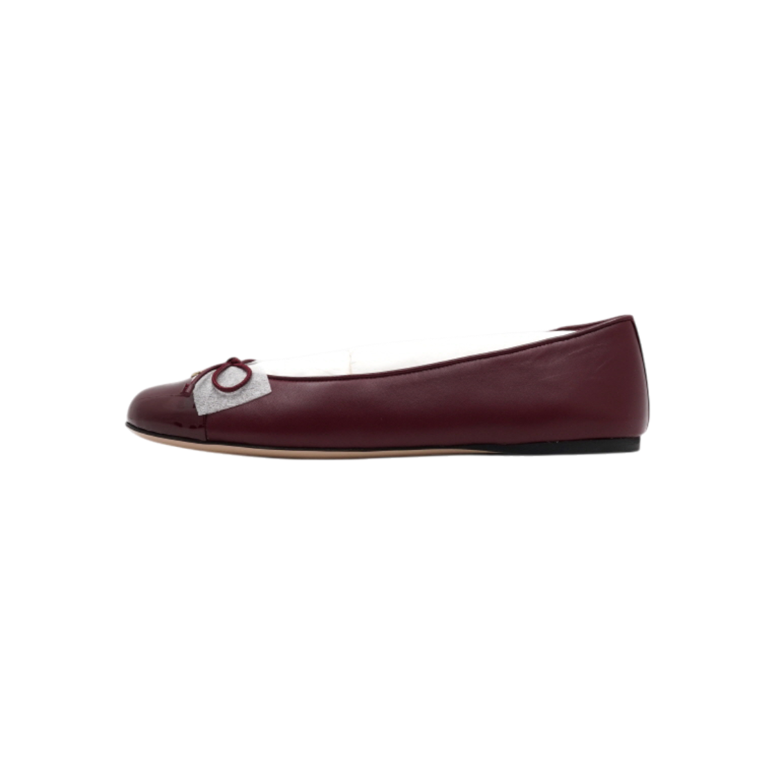 ITK75CTP8OPB Gucci 835805 Red Patent New Marmont Ballerina Flats