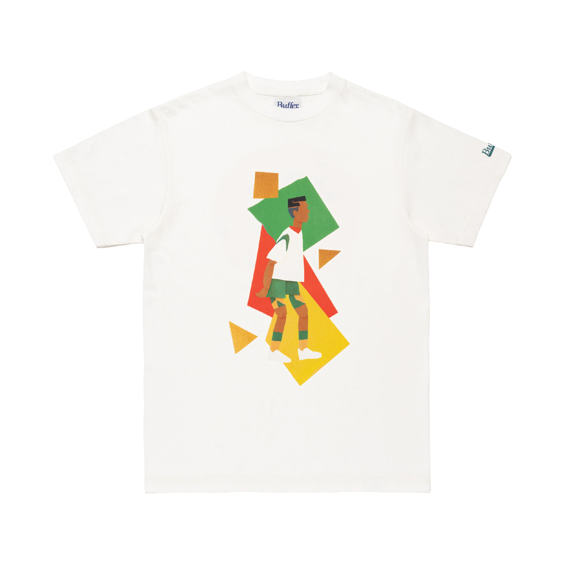 버퍼 두 더 라이트 띵 무키 티셔츠 화이트(Buffer Do The Right Thing Mookie T-Shirt White)
