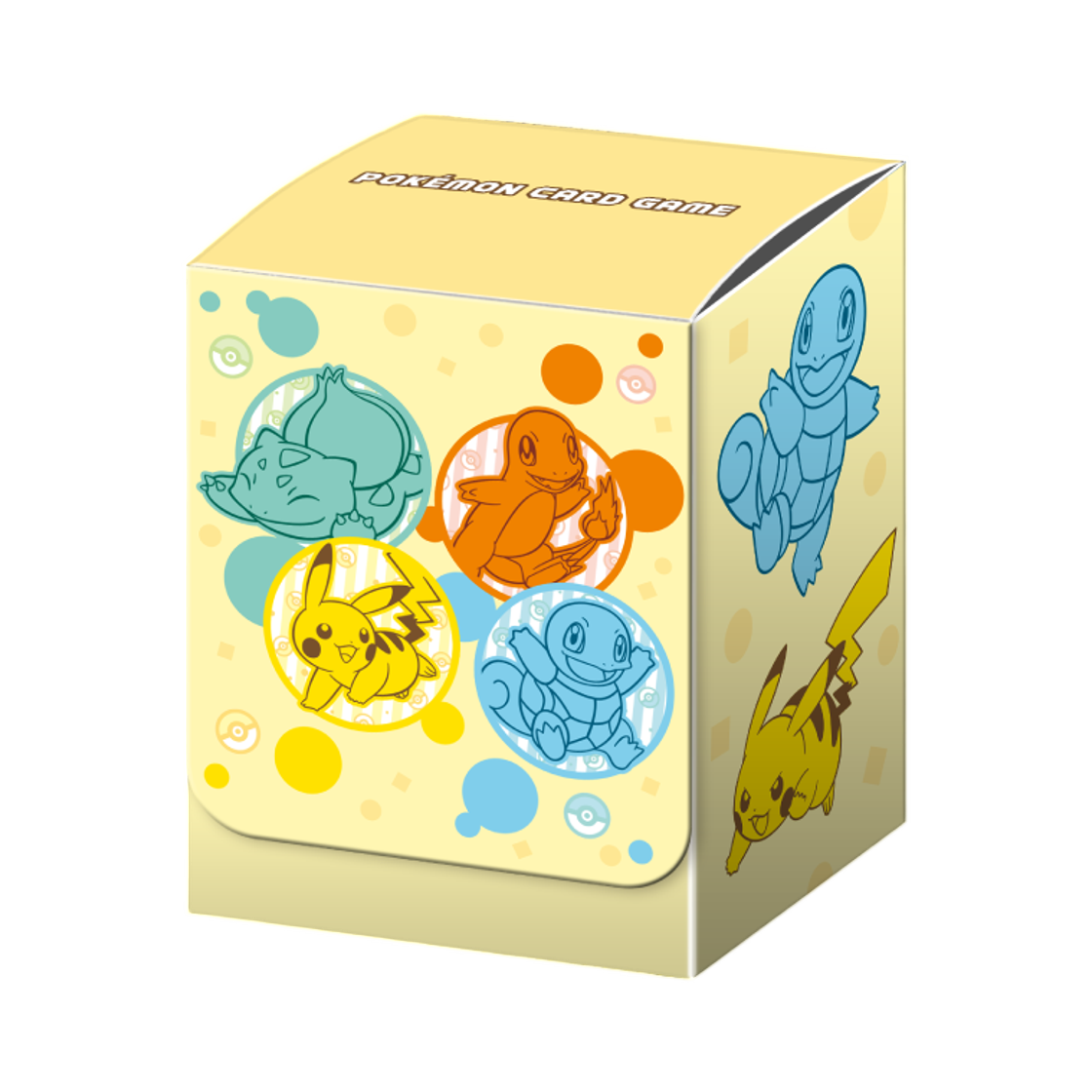 - Pokemon TCG Deck Case The Beginning of Adventure Pikachu Bulbasaur Charmander Squirtle