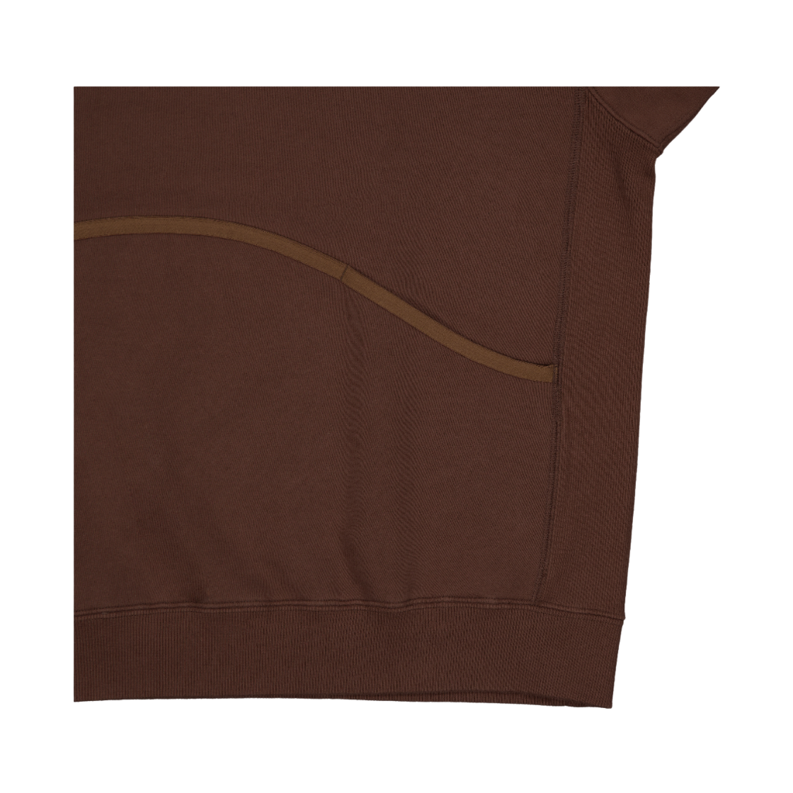 휴머러스 어카운트 웨이브 포켓 스웻 셔츠 브릭(humorous account Wave Pk Sw Shirt Brick) - 4