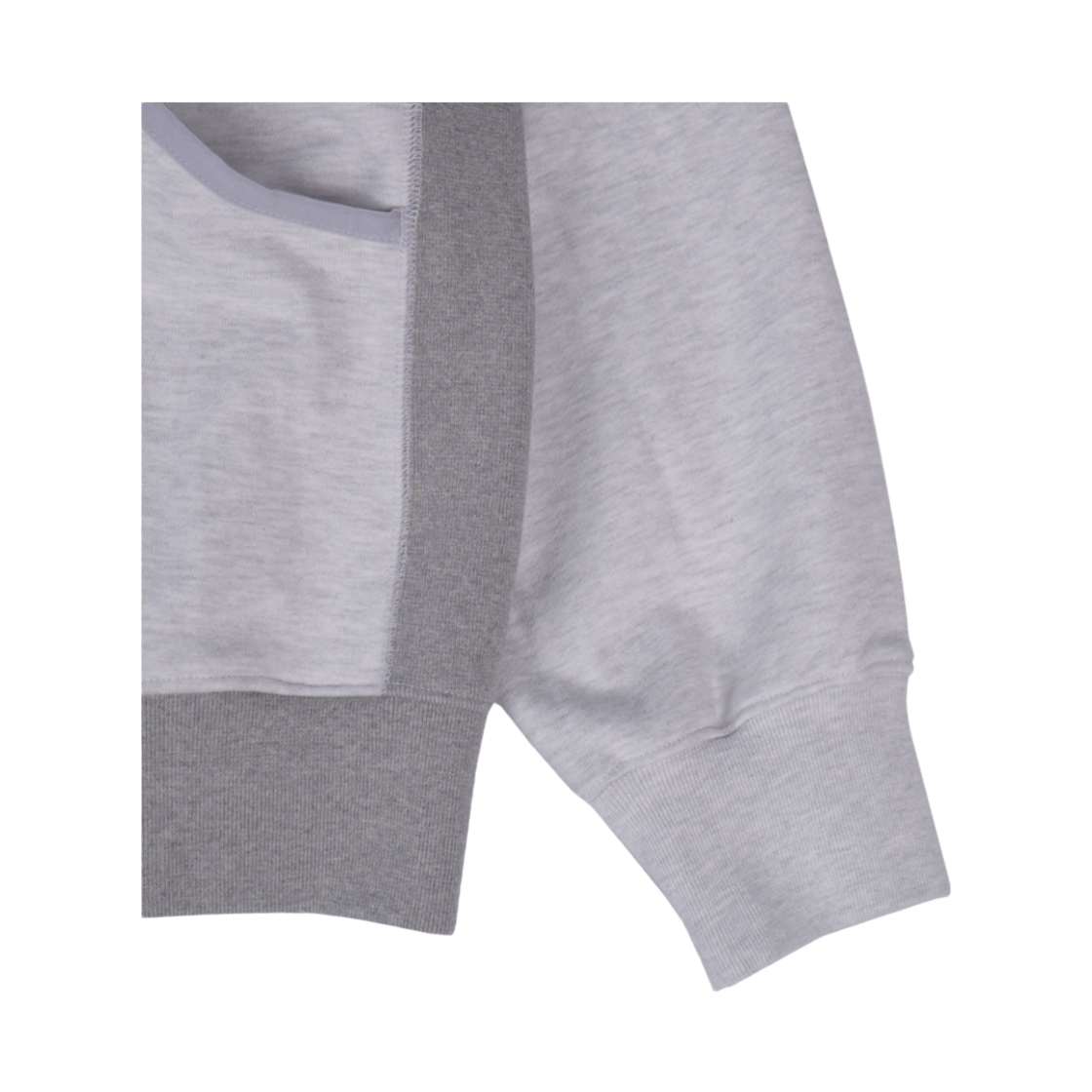 휴머러스 어카운트 웨이브 포켓 스웻 셔츠 라이트 멜란지 그레이(humorous account Wave Pk Sw Shirt Light Melange Gray) - 4