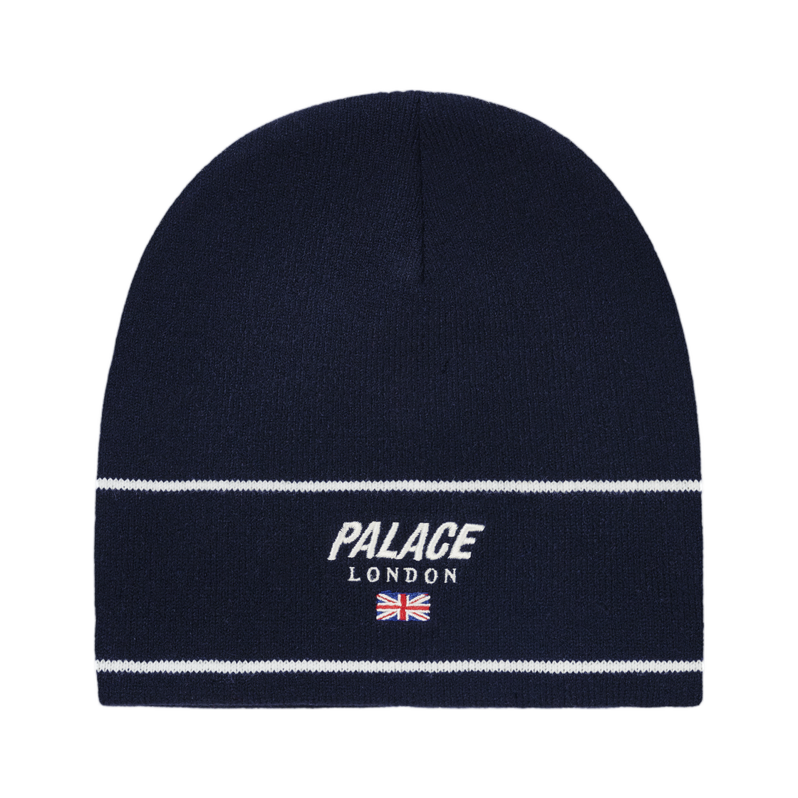- Palace London Nein Cuff Beanie Navy - 26FW