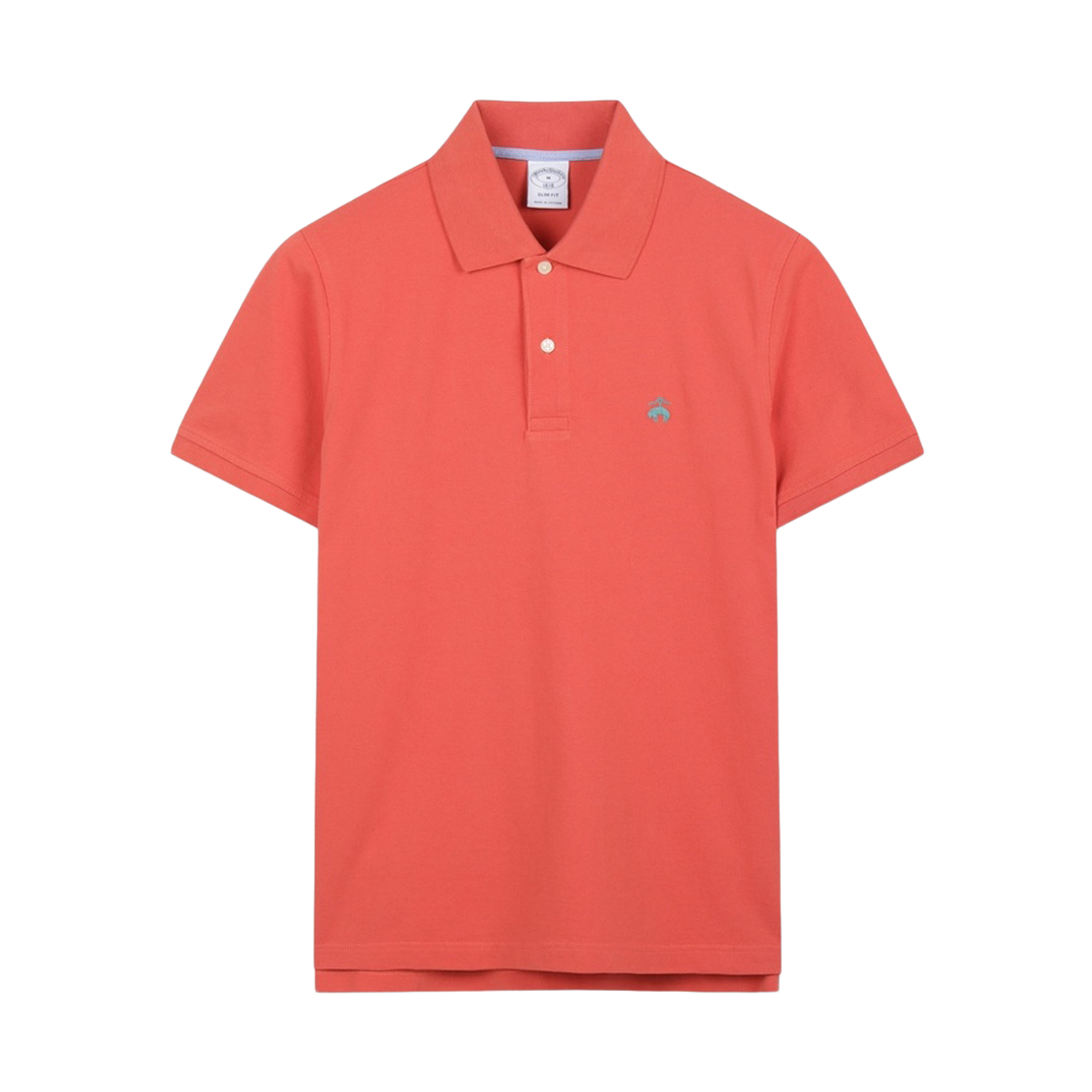 BBNTMN7780DGA BrooksBrothers Cotton Pique Polo Shirt Red