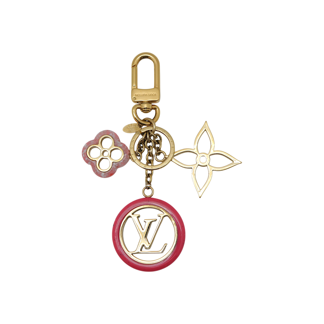 ITM77O8QN6CP Louis Vuitton Flower Color Line Bag Charm Keyring M64525