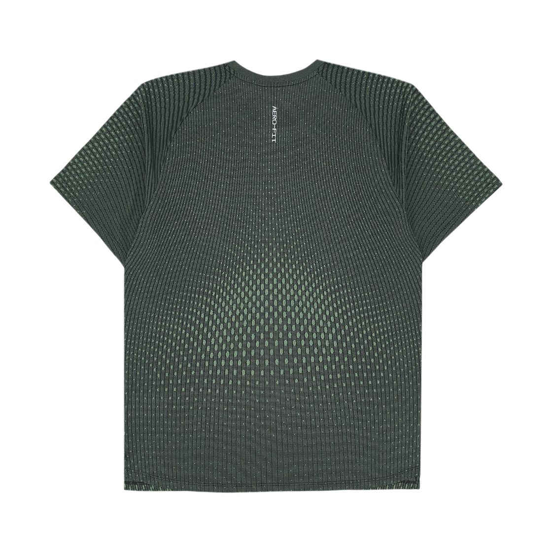 나이키 스트라이드 에어로 핏 숏슬리브 러닝 탑 블랙 라이트 그린 스파크 - 아시아(Nike Stride Aero-Fit Short Sleeve Running Top Black Light Green Spark - Asia) - 2