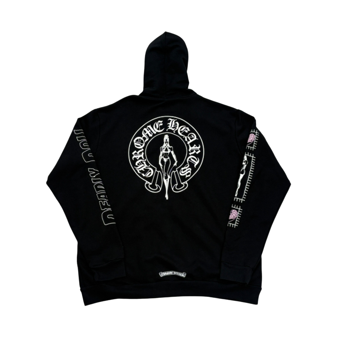 더도산 크롬하츠 바인대거 데들리돌 후드집업(the dosan_ Chrome Hearts Deally Doll Hoodie Zip Up) - 2