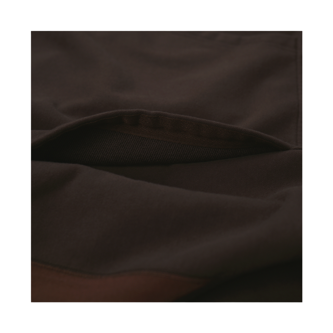 휴머러스 어카운트 빅 포켓 스웻 후드 다크 브라운(humorous account Big Pk Sw Hoodie Dark Brown) - 4