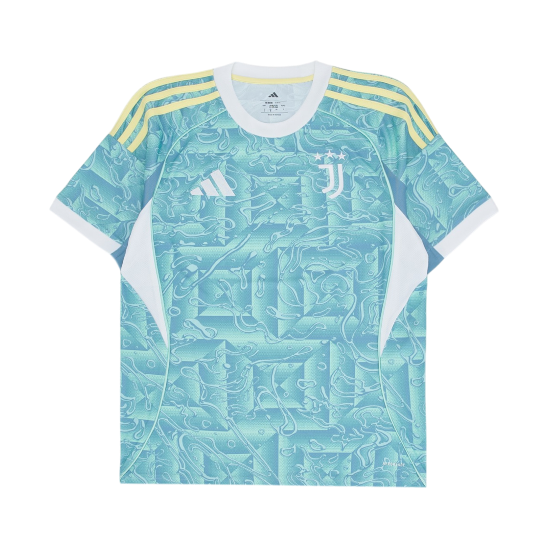 JJ4323 Adidas Juventus 2025/26 Away Jersey Ash Blue - KR Sizing (Non Marking Ver.)