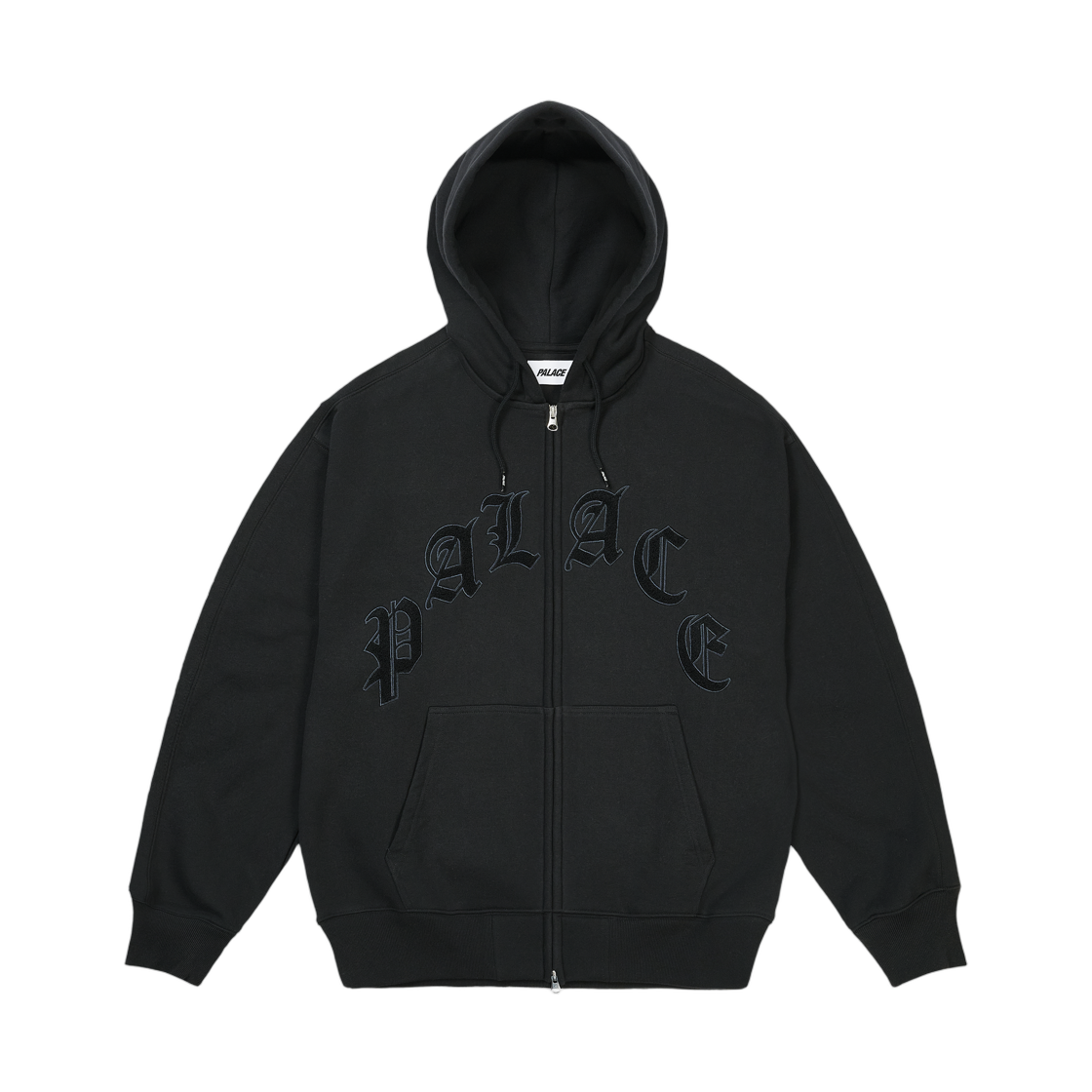 - Palace Legacy Zip Hood Black - 26FW