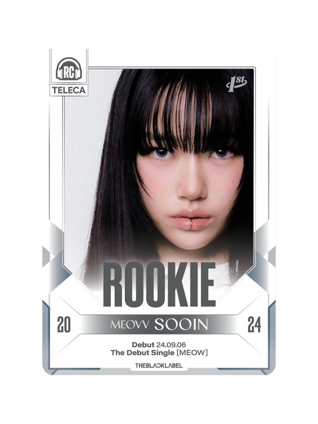 MEOVV TELECA COLLECTION CARD, MEOVV TELECA LIMITED EDITION 착용 스타일 - 3