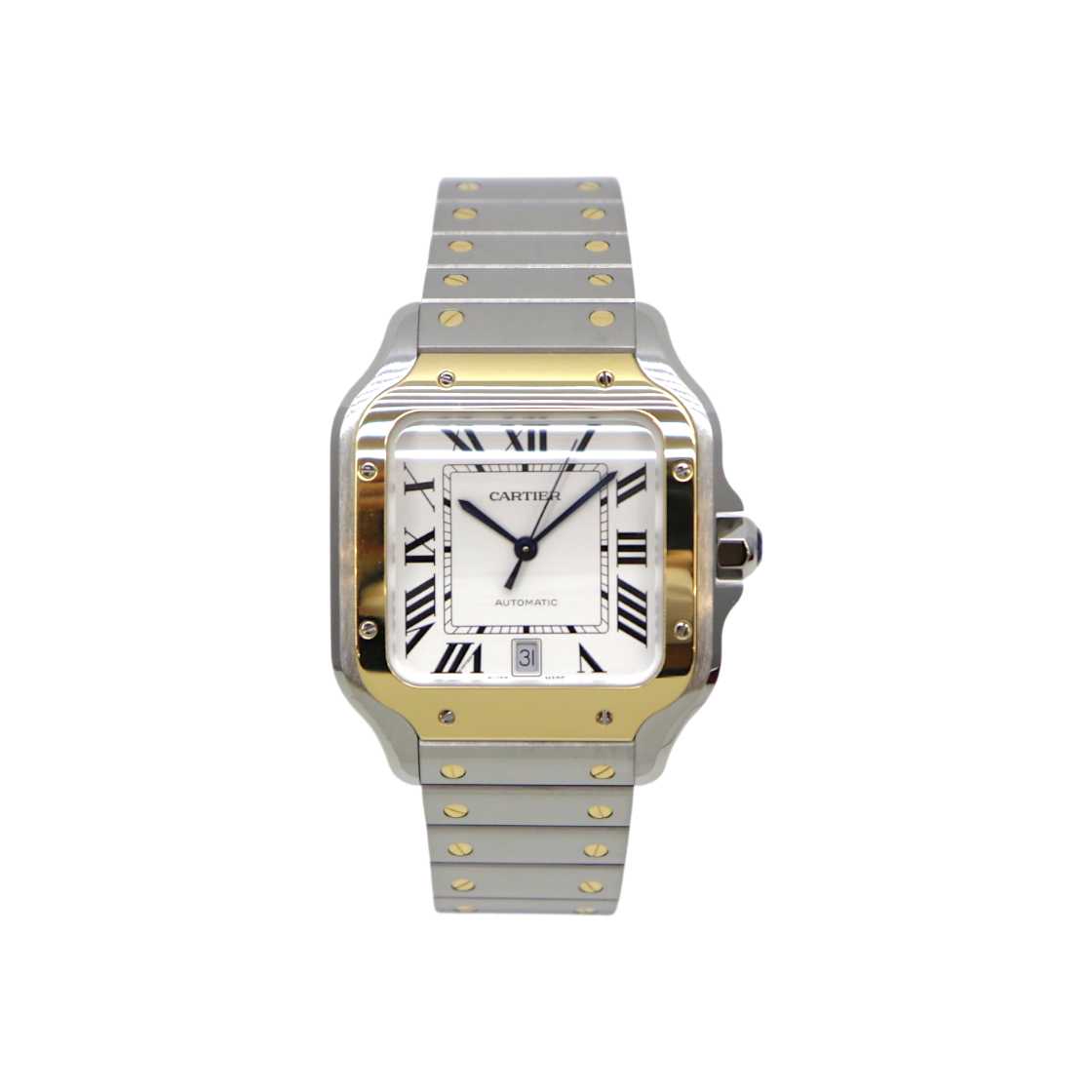IT83JOQUUBDU Cartier Santos Large Combi