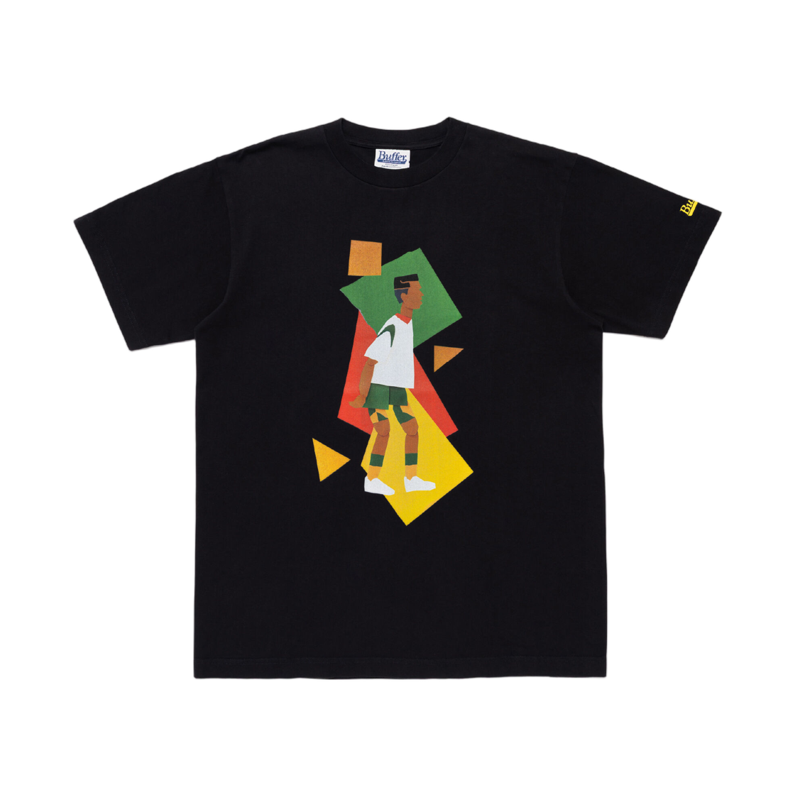 버퍼 두 더 라이트 띵 무키 티셔츠 블랙(Buffer Do The Right Thing Mookie T-Shirt Black) - 1