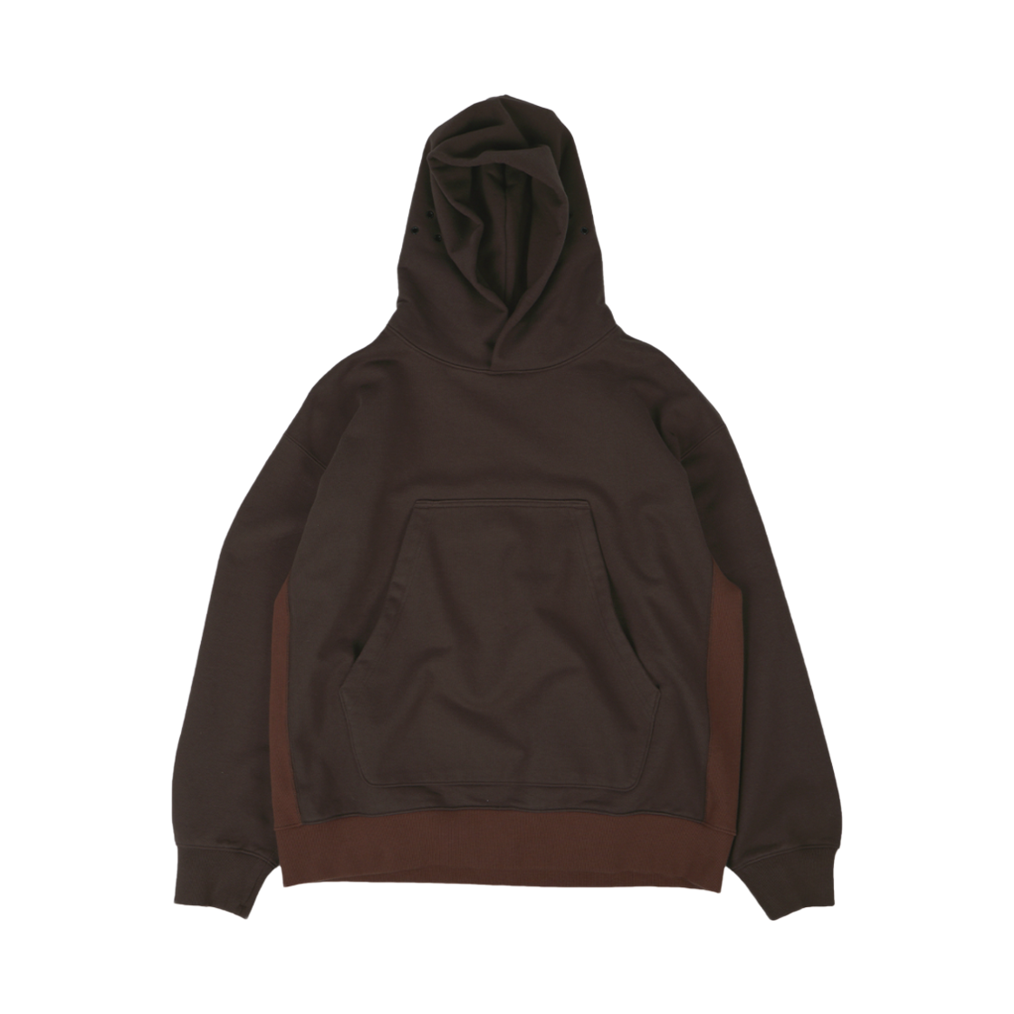 HM24AW-SW02 humorous account Big Pk Sw Hoodie Dark Brown