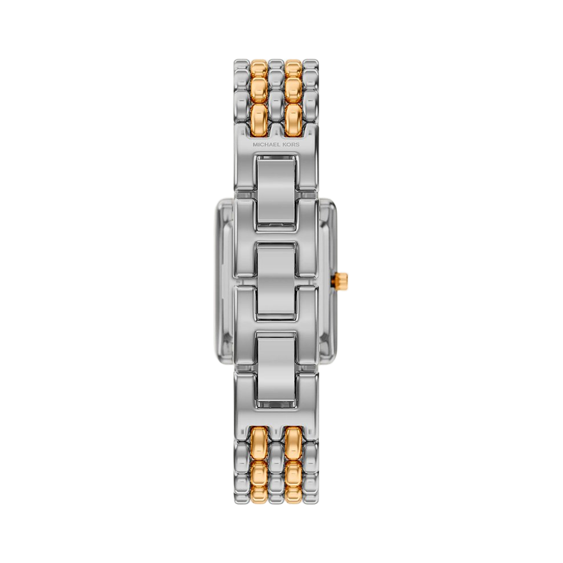 (W) 마이클 코어스 쁘띠 에섹스 쿼츠 쓰리핸드 27mm 투톤 워치 실버 골드((W) Michael Kors Petite Essex Quartz Three-Hand 27mm Two Tone Watch Silver Gold) - 2