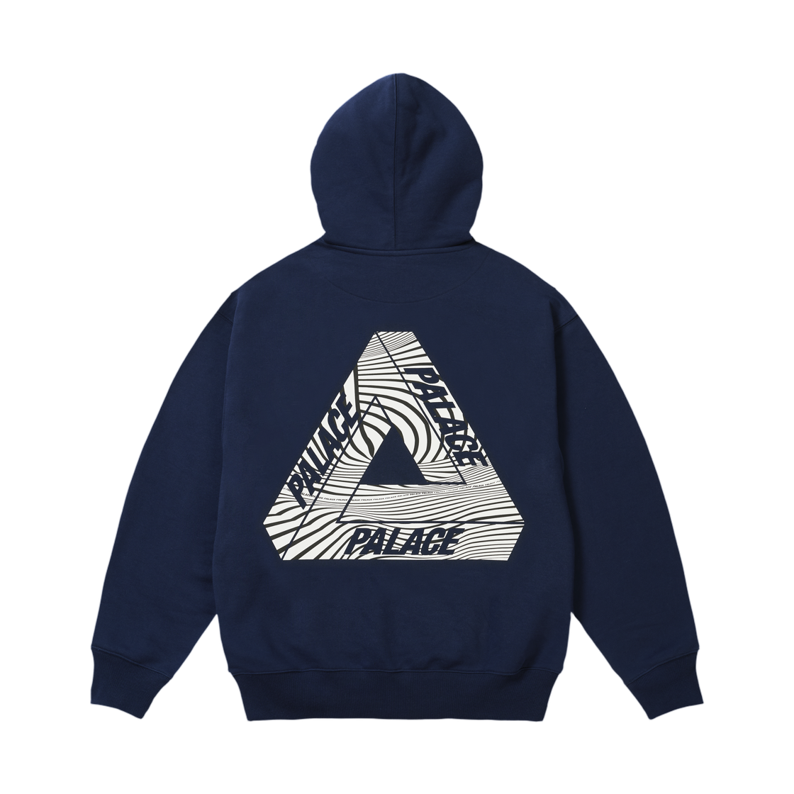 - Palace Tri-Vortex Hood Navy - 26FW