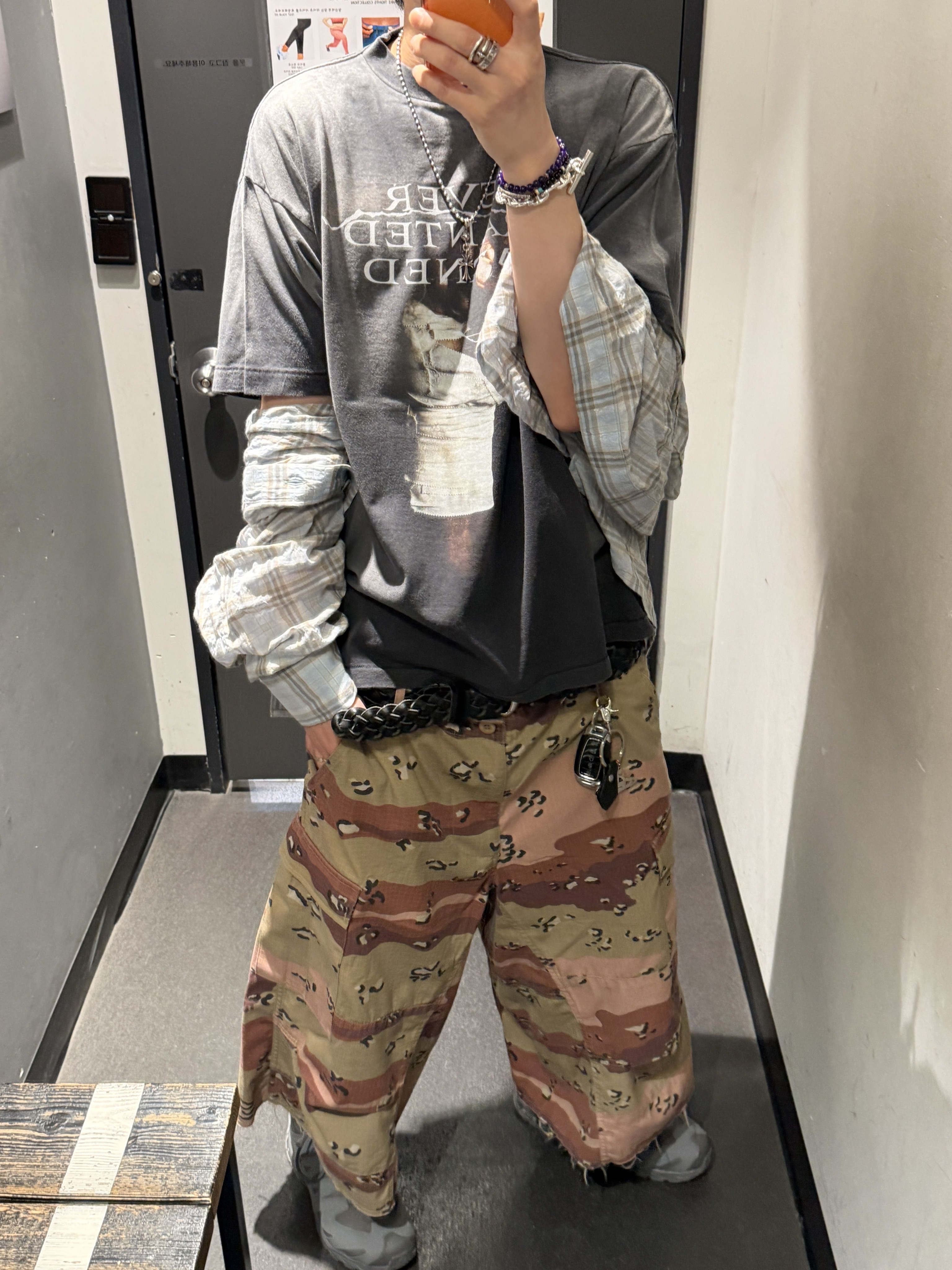 qualisartifexpereo Scavenger Shorts, Lash X Undermycar Virtuoso Jazzman Brown 착용 스타일 - 8