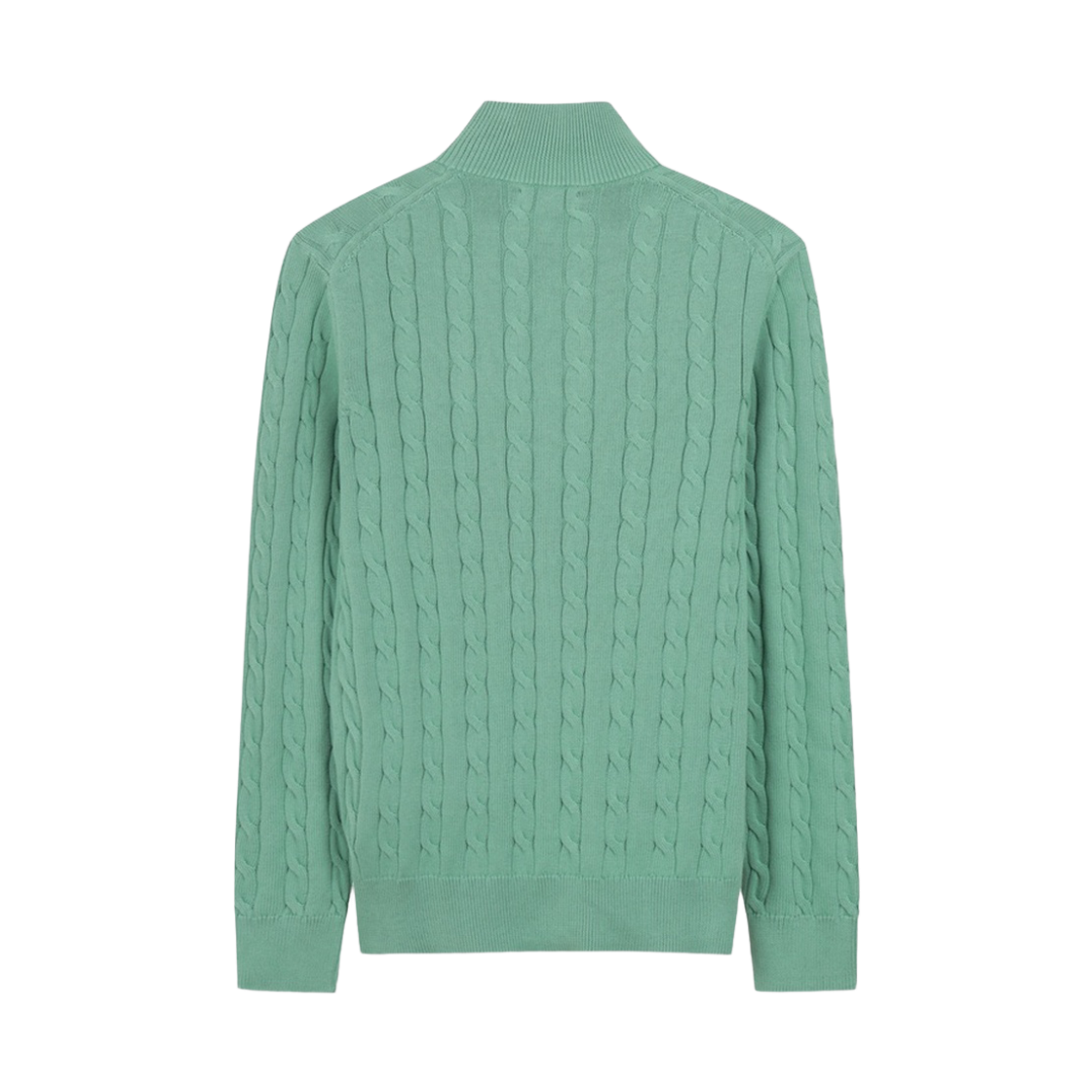 브룩스브라더스 케이블 반집업 스웨터 그린(BrooksBrothers Cable Half Zip Sweater Green) - 2