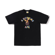 BAPE x Medicom Toy 30th Anniv. College Milo T-Shirt Black