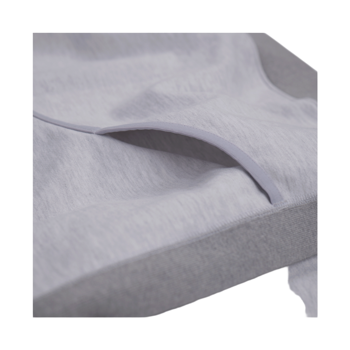 휴머러스 어카운트 웨이브 포켓 스웻 셔츠 라이트 멜란지 그레이(humorous account Wave Pk Sw Shirt Light Melange Gray) - 6