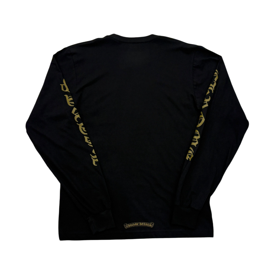 더도산 크롬하츠 넥레터링 롱슬리브(the dosan_ Chrome Hearts Neck Lettering Long Sleeve) - 2
