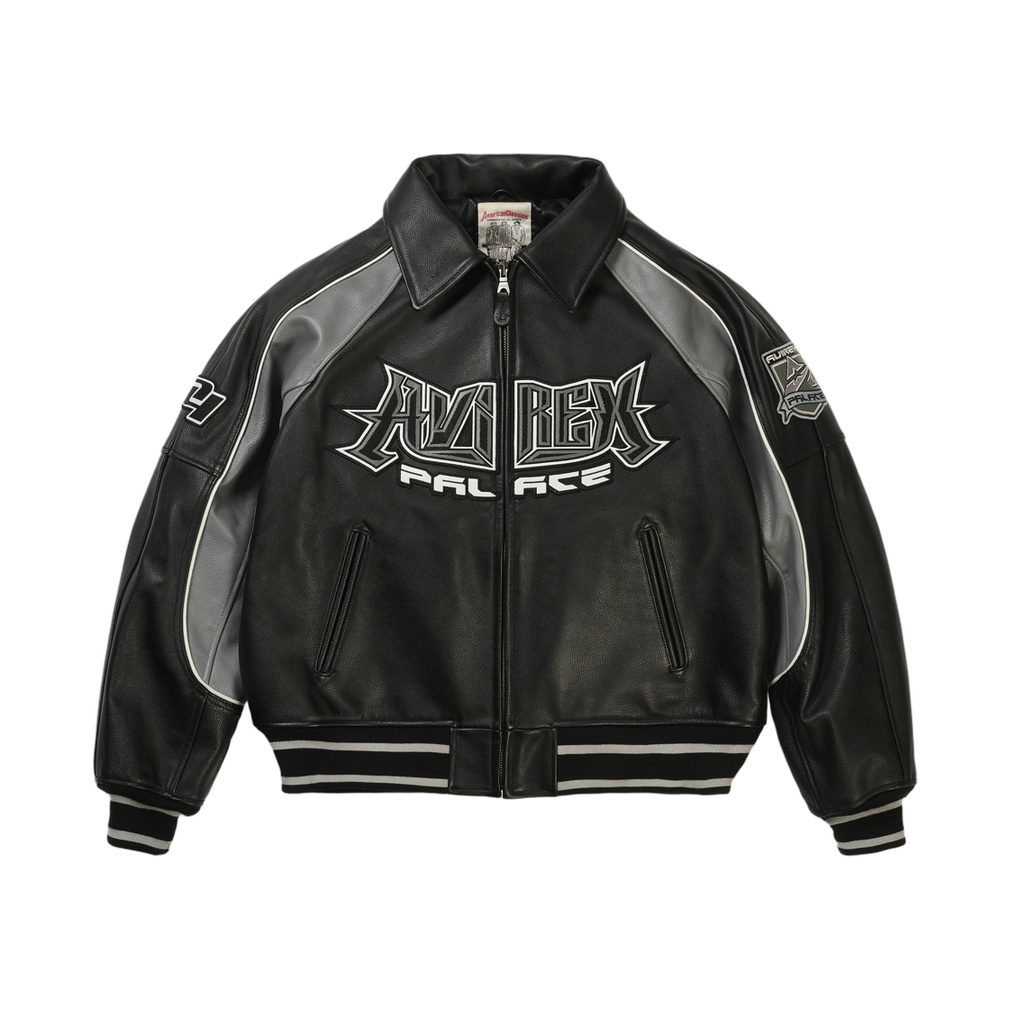 - Palace Avirex Jacket Black - 26FW
