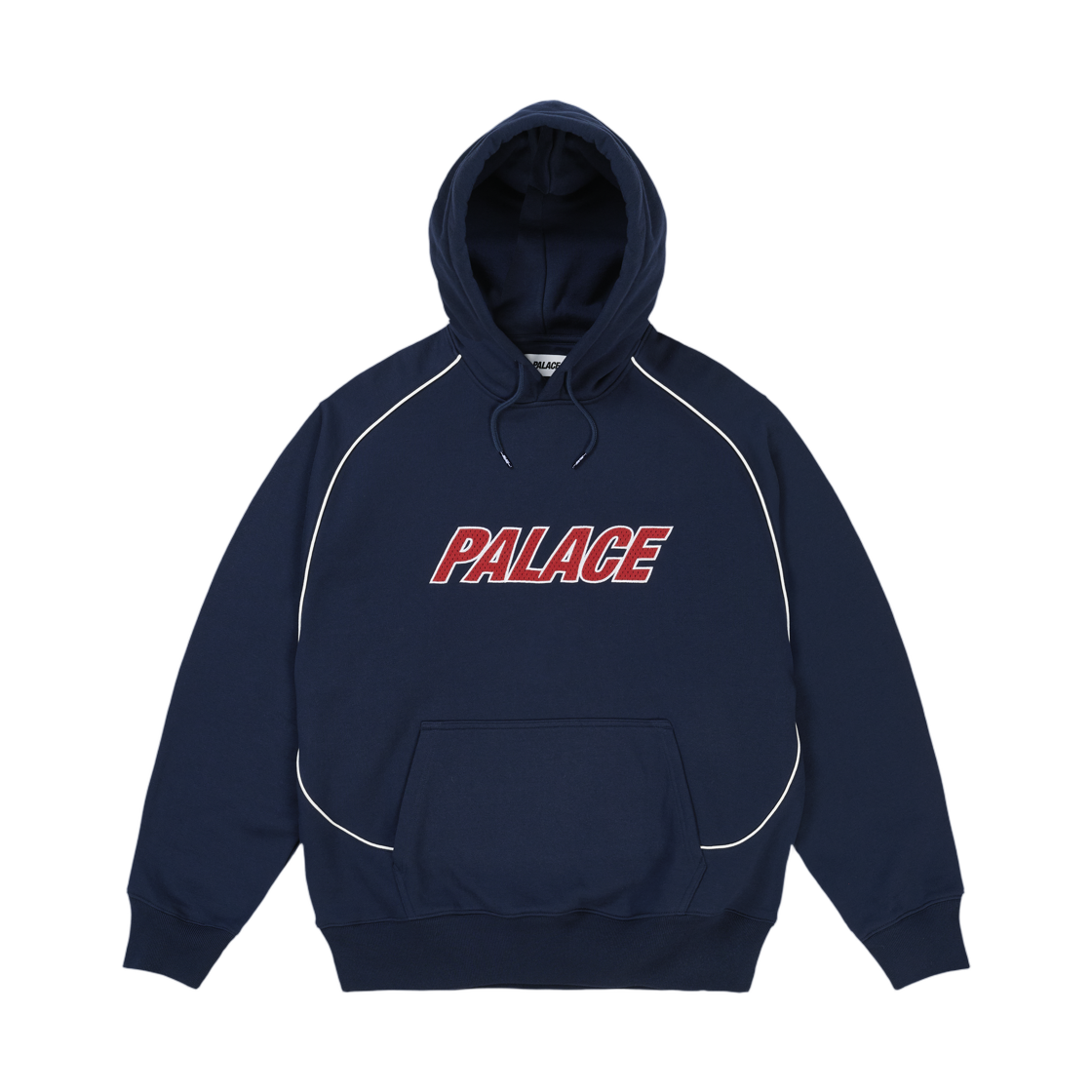 - Palace Line It Up Hood Navy - 26FW