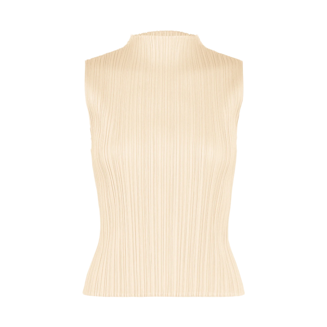 PP63-JK121-02 / PP68-JK121-02 (W) Pleats Please Issey Miyake MC August Sleeveless Top Off White