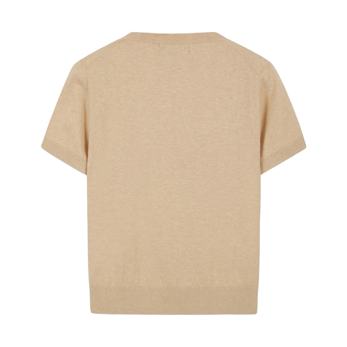 브룩스브라더스 여성 솔리드 풀오버 반팔 베이지(BrooksBrothers Women's Solid Pullover Short Sleeve Beige) - 2