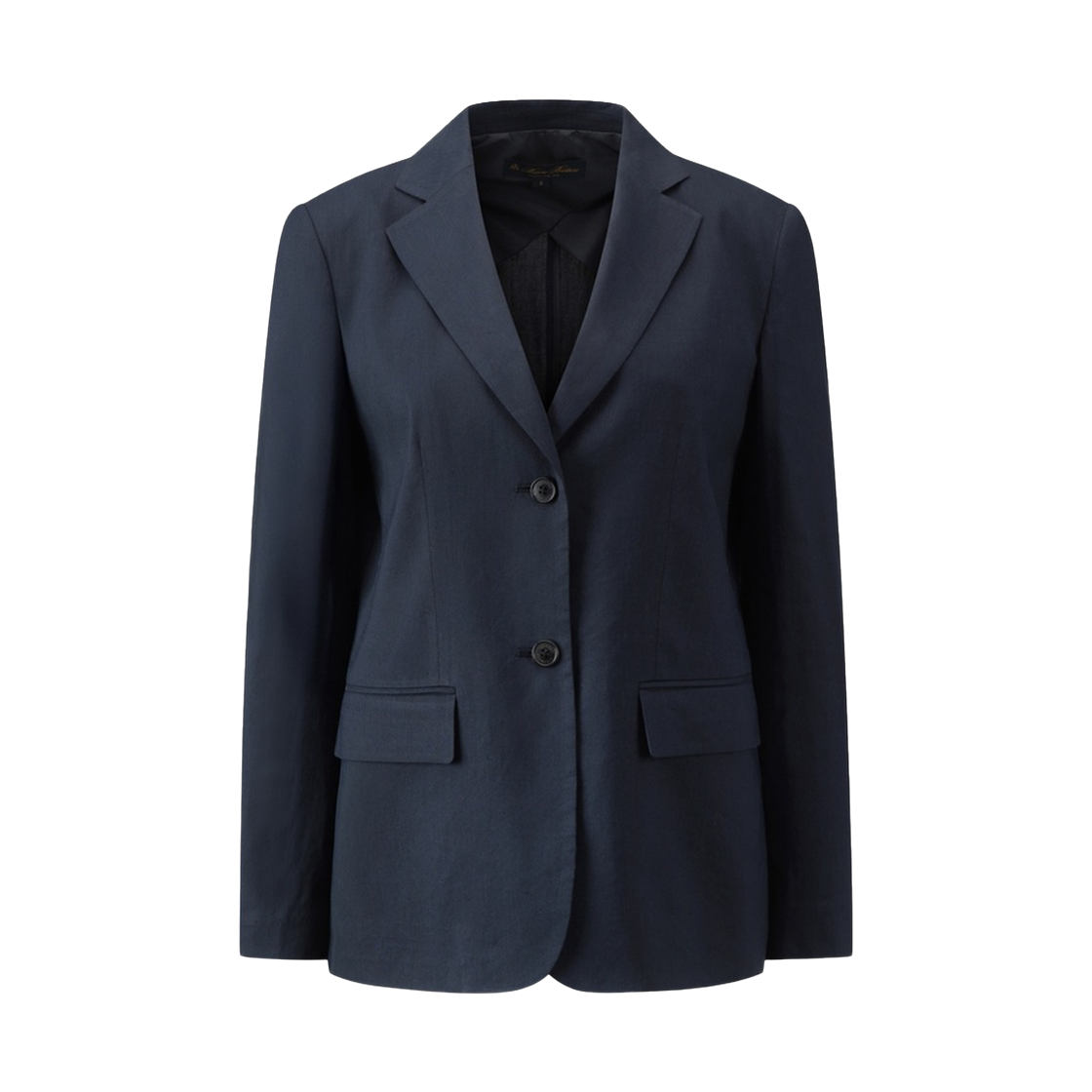 브룩스브라더스 여성 리넨 싱글재킷 다크네이비(BrooksBrothers Women's Linen Single Jacket Dark Navy)