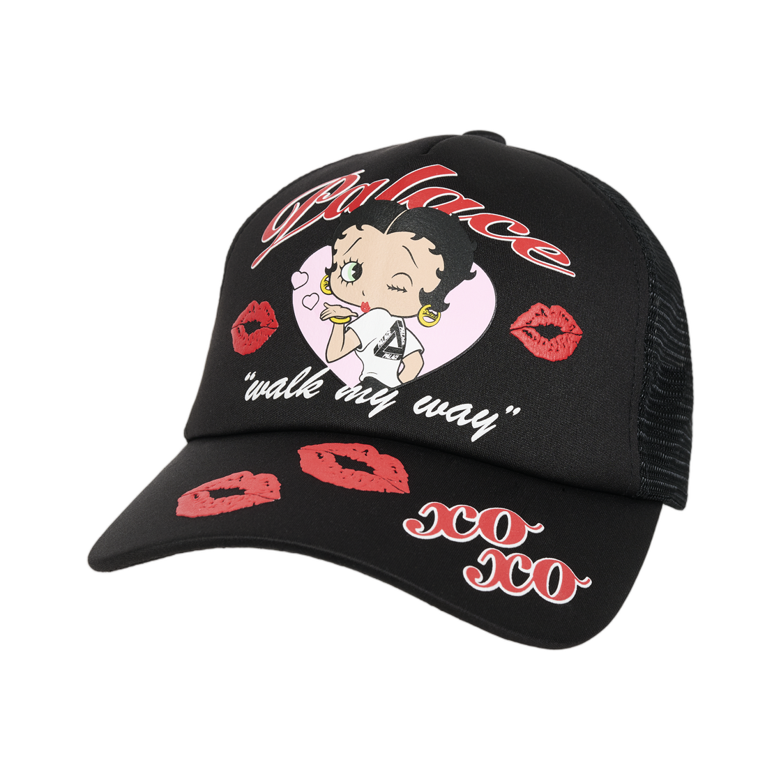 - Palace Betty Boop Trucker Black - 26FW