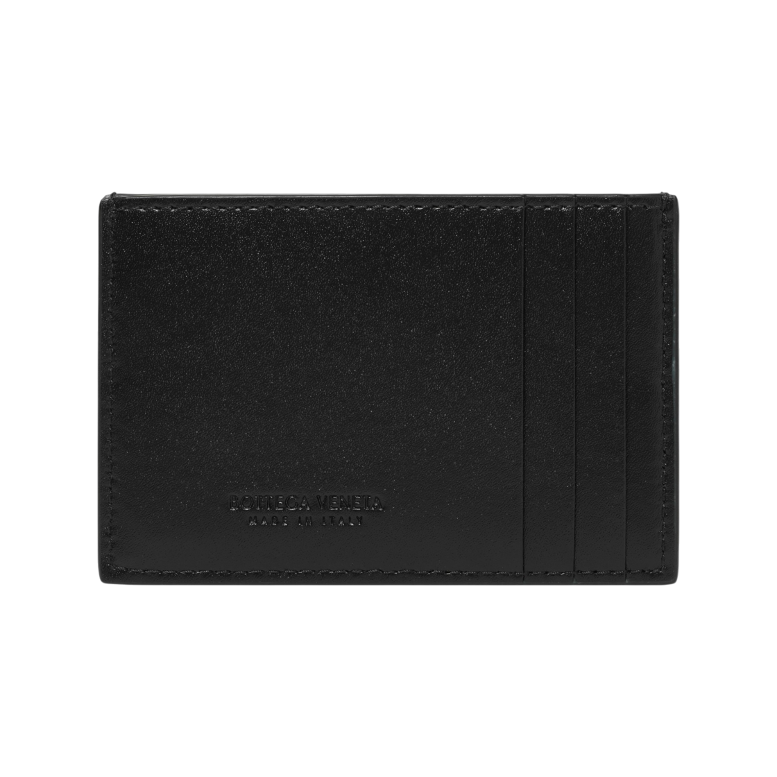 보테가 베네타 카드 케이스 카프스킨 블랙(Bottega Veneta Credit Card Case Calfskin Black) - 2