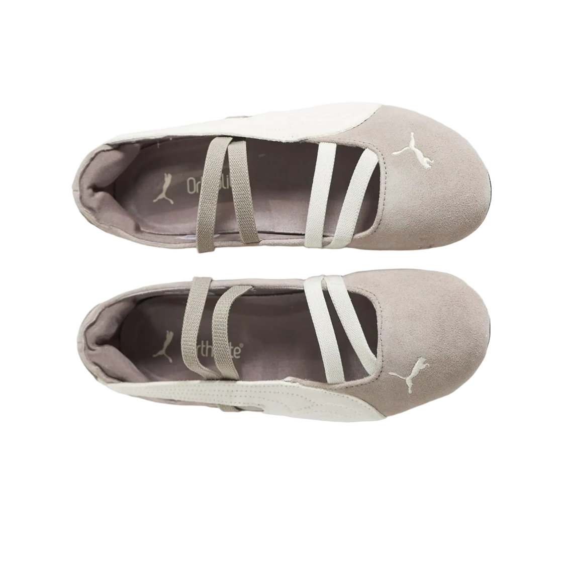 (W) 푸마 스피드캣 발레 스웨이드 마우스 그레이 블랙((W) Puma Speedcat Ballet Suede Mouse Gray Black) - 2